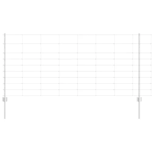  Kerítésoszlop 22 db U-csatorna 100 cm Horganyzott Acél