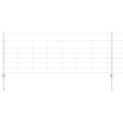  Kerítéstartók 11 db U-csatorna 80 cm Horganyzott acél