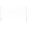  Kerítés Postok 22 db U-Channel 100 cm Horganyzott Acél