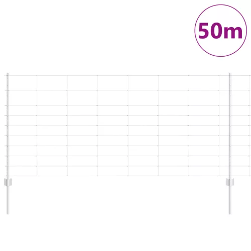  Kerítés Postok 22 db U-Channel 100 cm Horganyzott Acél
