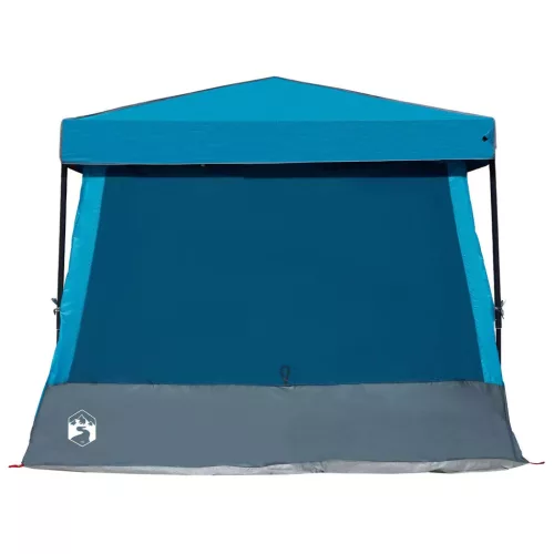  Kemping sátor szett tetővel 2 pcs Kék Taffeta és Szövet