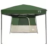  Kemping sátor szett tetővel 2 pcs Zöld Taffeta és Szövet