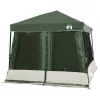  Kemping sátor szett tetővel 2 pcs Zöld Taffeta és Szövet