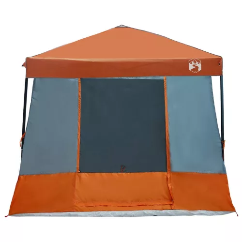  Kemping sátor szett 2 pcs Szürke és narancs Taffeta és Szövet