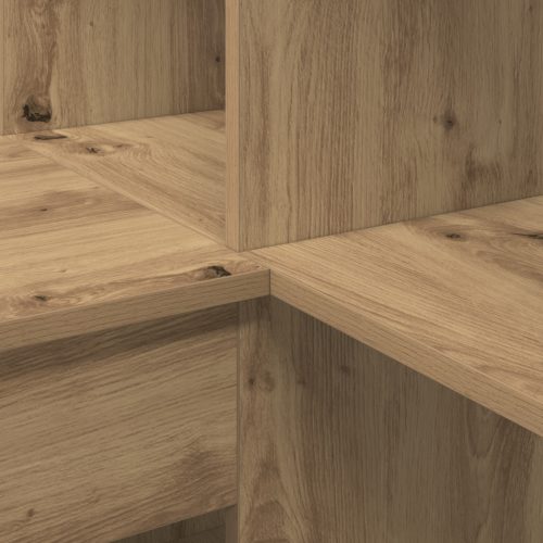  Sarokíróasztal kézműves tölgy 101,5 x 149,5 x 149,5 cm