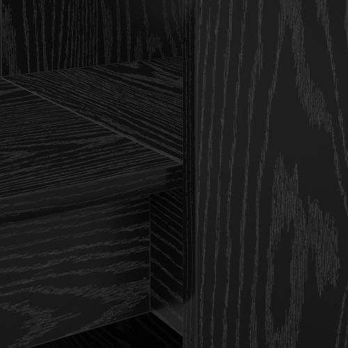  Asztal Musta tammi 122 x 67 x 145 cm Műgyanta és forgácslap