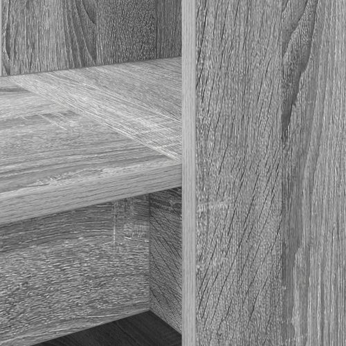  Asztal Szürke Sonoma 122 x 67 x 145 cm Műgyanta és forgácslap