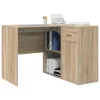  Sarokíróasztal fiókkal Sonoma tölgy 102 x 88 x 75 cm