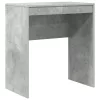  Asztal fiókkal polcokkal tárolóval 2 pcs Beton Szürke