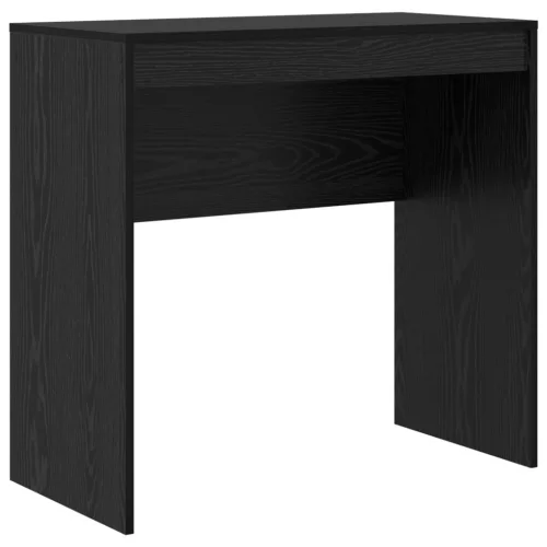  Asztal fiókkal polcokkal tárolóval 2 pcs Fekete tölgy