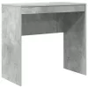  Asztal fiókkal polcokkal tárolóval 2 pcs Beton Szürke