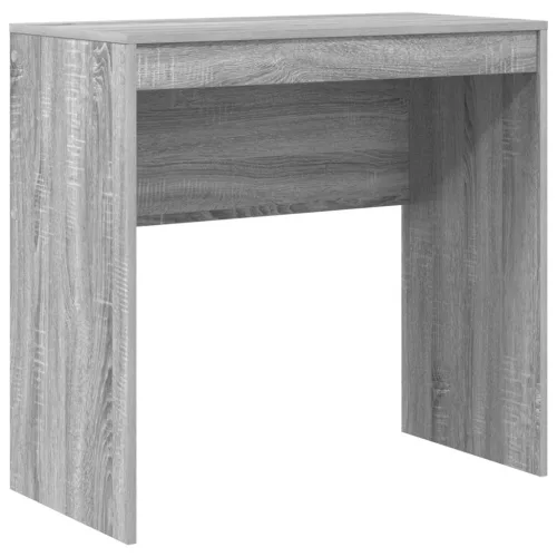  Asztal fiókkal polcokkal tárolóval 2 pcs Szürke Sonoma