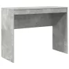  Asztal fiókkal polcokkal tárolóval 2 pcs Beton Szürke