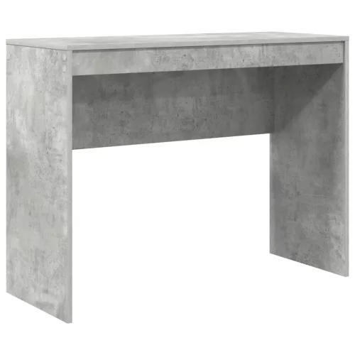  Asztal fiókkal polcokkal tárolóval 2 pcs Beton Szürke