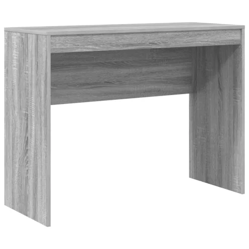  Asztal fiókkal polcokkal tárolóval 2 pcs Szürke Sonoma