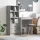  Asztal fiókkal polcokkal tárolóval 2 pcs Beton Szürke