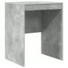 Asztal fiókkal polcokkal tárolóval 2 pcs Beton Szürke