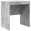  Asztal fiókkal polcokkal tárolóval 2 pcs Beton Szürke