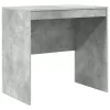  Asztal fiókkal polcokkal tárolóval 2 pcs Beton Szürke