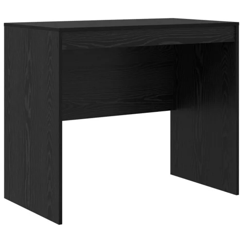  Asztal fiókkal polcokkal tárolóval 2 pcs Fekete tölgy