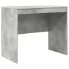  Asztal fiókkal polcokkal tárolóval 2 pcs Beton Szürke
