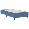  Boxspring Ágy Kék 80x200 cm Cordurany Anyag