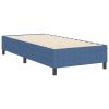  Boxspring Ágy Kék 80x200 cm Cordurany Anyag
