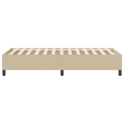  Boxspring Ágy Light Green Grey 80x200 cm Corduroy Szövet