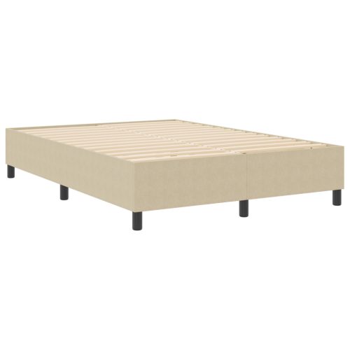  Boxspring Ágy Világos Zöld Szürke 160x200 cm Corduroy Szövet