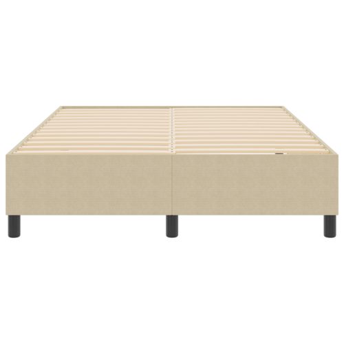  Boxspring Ágy Világos Zöld Szürke 160x200 cm Corduroy Szövet