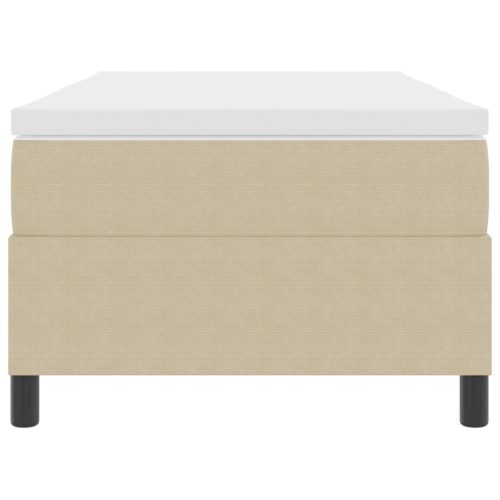  Boxspring ágy matraccal, világos zöld szürke, 80 x 200 cm, kordbársony anyagból.