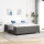  Boxspring Ágy Mattal - Világosszürke, Szuper King Size, Bordás Szövet