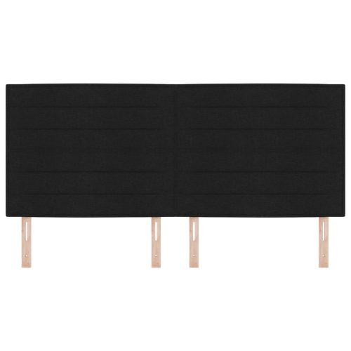  Fejtámla vonal dizájn Fekete 200 cm Szövet