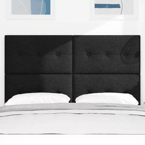  Fejtámla fejtámlával Fekete 144 cm Műbőr