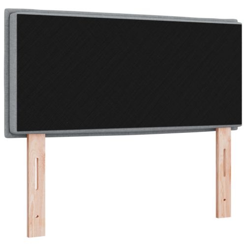  LED Fejtámla vonalak dizájn világosszürke 90 cm szövet