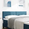  LED ágytámla LED -es lámpákkal Kék 144 cm Poliészter