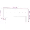  LED ágytámla LED -es lámpákkal Kék 144 cm Poliészter