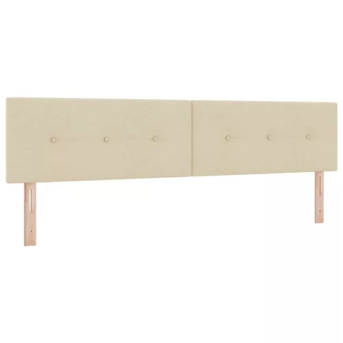  LED ágytámla LED -es lámpákkal Krém 200 cm Poliészter