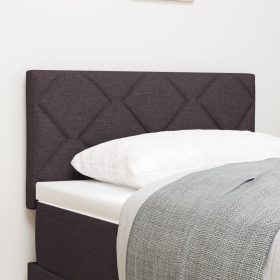    LED Fejtámla Gyémánt Blokkok Mintázat Sötét Barna 80 cm Szövet