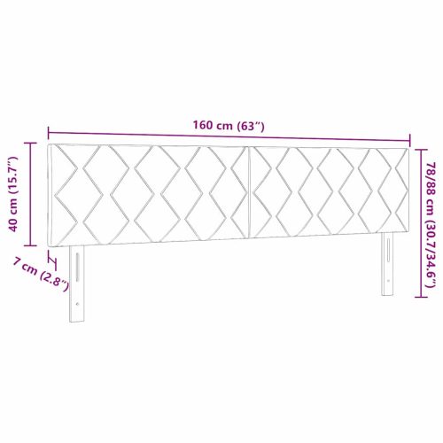  Fejtámla Fekete 160 cm szövet