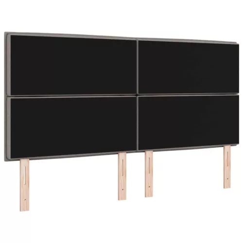  LED ágytámla LED szalagokkal fejtámlával Tópszínű 180 cm szövet