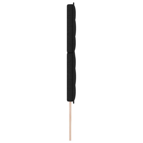  LED fejvég fekete szövet dizájn 100 cm