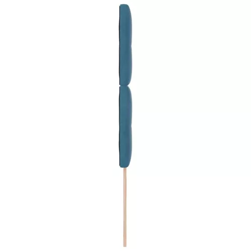  LED ágytámla LED -es lámpákkal fejtámlával Kék 80 cm Poliészter