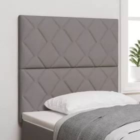  LED ágytámla Tópszínű 100 cm szövet