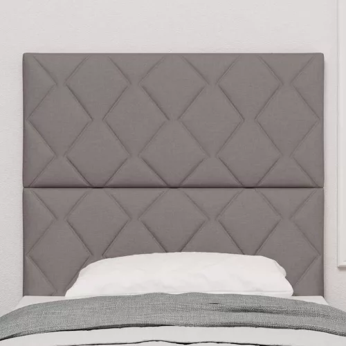  LED ágytámla Tópszínű 100 cm szövet