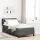  Boxspring Ágy Matrac Készült Sötétszürke Színben, 90x190 cm, Szövet