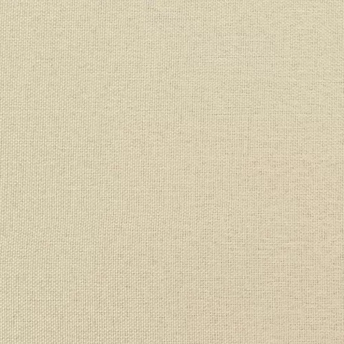  Boxrugós ágy matracmal fejtámlával Krém 140 x 200 cm szövet