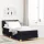  Boxspring Ágy Matrac Készlettel Fekete 90x190 cm Szövet