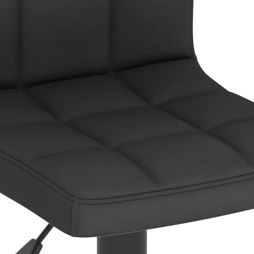  2 db fekete szövet bárszék