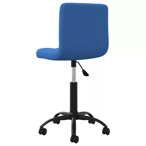  kék bársony forgó irodaszék